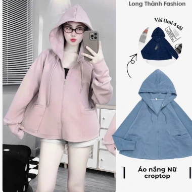 Áo Chống Nắng Nữ Cánh Dơi 4 Túi Umi Cao Cấp, Chống UV, Form Rộng Thoáng Mát - 99k