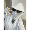 Áo chống nắng nữ cánh dơi DIHU chất UMI croptop, khoác ngoài, mũ rộng che mặt, bảo vệ UV, chỉ 159k 6