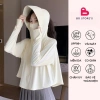 Áo chống nắng nữ cánh dơi lụa băng mát UPF99+ có mũ và khẩu trang liền 189k