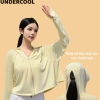 Áo Chống Nắng Nữ Dáng Lửng Xòe Mũ Vành UNDERCOOL Thun Lạnh, Thoáng Mát, Chống UV ACN02 - Giá 180k 8