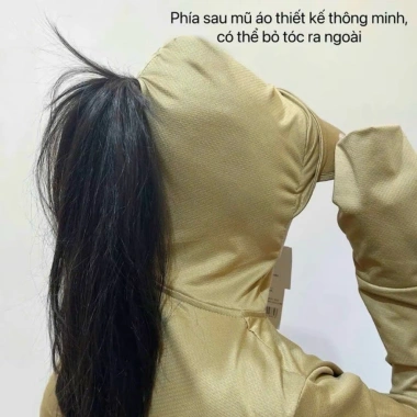 Áo Chống Nắng Nữ Tháo Rời 2 Lớp Thông Hơi, Che Trán, Thoáng Khí, Bảo Vệ Da 5