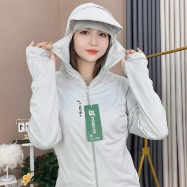 Áo Chống Nắng Nữ Tháo Rời 2 Lớp Thông Hơi, Che Trán, Thoáng Khí, Bảo Vệ Da 6