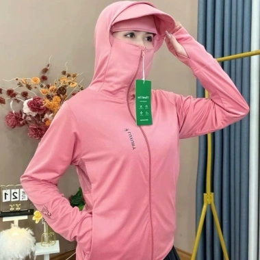 Áo Chống Nắng Nữ Tháo Rời 2 Lớp Thông Hơi, Che Trán, Thoáng Khí, Bảo Vệ Da 7