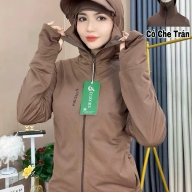 Áo Chống Nắng Nữ Tháo Rời 2 Lớp Thông Hơi, Che Trán, Thoáng Khí, Bảo Vệ Da 8