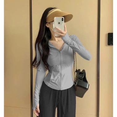 Áo Chống Nắng Nữ Thun Lạnh CHỐNG TIA UV Hàng Loại 1 - Áo Nắng Ngắn Giá 79.000 2