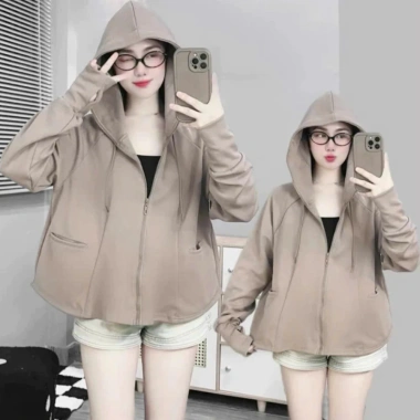 Áo Chống Nắng Nữ UMI Hàn UV UPF 50+ - Tặng Kính Râm - Áo Khoác Hè Babydoll MINGBOU 4