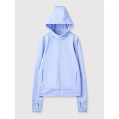 Áo chóng nắng nữ YODY dáng ngắn vải dày, chống UV, có mũ - Giá 369.000₫