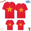 Áo cờ đỏ sao vàng cotton xịn, in hình cờ VN, full size 15‑76kg cho cả gia đình - 98.000₫ 6