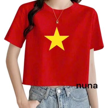 Áo Croptop Bigsize Cotton 100% Form Rộng Unisex In Hình Sao NNAT 39 Giá 43.277₫