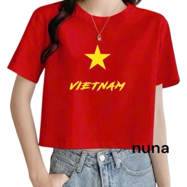 Áo Croptop Bigsize Cotton 100% Form Rộng Unisex In Hình Sao NNAT 39 Giá 43.277₫