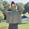 Áo Croptop Chống Nắng Nữ UPF50+ Lụa Nhẹ Mát Lạnh Freesize 70kg - Samca Fashion