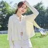 Áo Croptop Chống Nắng Nữ UPF50+ Lụa Nhẹ Mát Lạnh Freesize 70kg - Samca Fashion 4