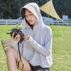 Áo Croptop Chống Nắng Nữ UPF50+ Lụa Nhẹ Mát Lạnh Freesize 70kg - Samca Fashion 7