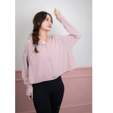 Áo Croptop Chống Nắng Nữ UPF50+ Lụa Nhẹ Mát Lạnh Freesize 70kg - Samca Fashion 10