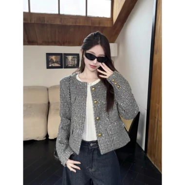 Áo Dạ Tweed Bling Bling Nữ Cao Cấp - Sẵn Ship, Giá ưu đãi 265k