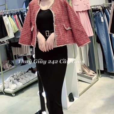 Áo dạ tweet nữ thời trang, chất liệu mềm mịn, giảm giá 21% chỉ 285.000đ - Giá gốc 361.950đ 4