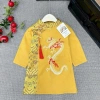 Áo dài bé trai tết mềm mịn, thêu rồng sắc nét, kèm quần dài – chỉ 99.000₫ 10
