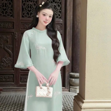 Áo dài cách tân 4 tà Minh Ý đa màu IVY - Thiết kế trẻ trung sang chảnh, giá ưu đãi 289k