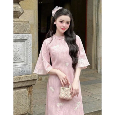 Áo dài cách tân 4 tà Minh Ý đa màu IVY - Thiết kế trẻ trung sang chảnh, giá ưu đãi 289k