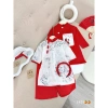 Áo dài cách tân cặp đôi cho bé trai bé gái size 8-28kg, giảm giá, chỉ 119.560₫ 5