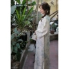Áo Dài Cách Tân Châu Vũ Gấm Vân In Họa Tiết Cao Cấp - Đặc Trưng Tết, Giá 289.000₫ 10