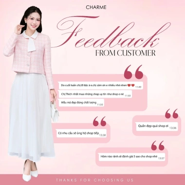 Áo Dài Cách Tân Dáng Suông Cổ Tròn Cài Dây Tết Charme 511.017 Tặng Quần 235K Giá 605.000đ