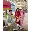 Áo Dài Cách Tân Diệp Trân Form Suông Xinh Xắn - Áo Dài Tết 2.026 280k MySaul 2