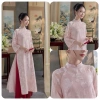 Áo dài cách tân Dư hy lễ tết 2.026 4 tà 2 lớp von tơ thêu thiết kế tinh tế đẹp sang giá chỉ 298.000 VND siêu rẻ giảm giá 6