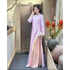 Áo dài cách tân gấm cao cấp 4 tà, cổ điển tay dài siêu xinh - chỉ 184.800₫ 10
