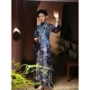 Áo dài cách tân Huyền Vân gấm tơ cao cấp hoạ tiết chim hồng hạc - Giá 89.000đ, Tết 2.026 | Áo Dài Hà My 9