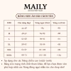 Áo Dài Cách Tân Lạc Vân Thiết Kế Trang Trọng Cổ Cao Tay Dài Mặc Tết 2.026 MAILY 9