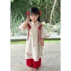 Áo Dài Cách Tân Mẹ & Bé Mai Chi Thêu Hoa, Nơ Duyên Dáng - Truyền Thống Hiện Đại, Mặc Tết & Đi Lễ - 265k 2