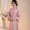 Áo Dài Cách Tân Như Nguyệt Dáng Suông Lụa Gấm Cao Cấp – Hot Trend Tết 2.026 Nữ, Giảm Giá Đến 239k 3