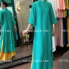 Áo dài cách tân nữ dáng suông tay lỡ, gấm tơ mềm mát - Đẹp cho đám cưới, hỏi lễ, tết 188.000đ 3