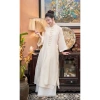 Áo dài cách tân nữ tơ thêu crep hoa pháo size 40-76kg, giảm còn 129.000 VND 2