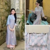 Áo dài cách tân Tết 2.025 nữ dáng suông gấm thọ dơi cao cấp, nhiều màu, thiết kế tinh tế, thoải mái, phù hợp hội nhóm, đầy sang trọng, đặc biệt cho ngày lễ 8