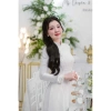 Áo dài cặp cô dâu chú rể trắng Đ&M98 – Thiết kế sang trọng, giảm giá 540.000₫ 3