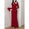 Áo dài Cát Tường MAISEY 1.310 dáng ôm sang trọng đỏ may mắn - Tết giá ưu đãi 652.810₫ 5