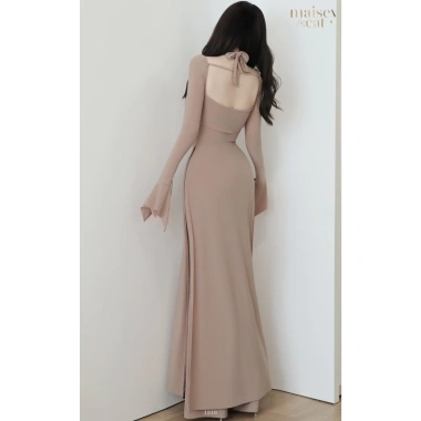 Áo dài Cát Tường MAISEY 1.310 dáng ôm sang trọng đỏ may mắn - Tết giá ưu đãi 652.810₫