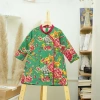 Áo dài chăn công cặp bé trai và bé gái vải linen mịn họa tiết truyền thống MamLa Rio194 - Giá chỉ 279.000₫ 3