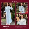Áo Dài CHÂU SA VÂN AN TẾT 2.026 Dáng Suông Tay Lỡ Hai Tà Gấm Hoa Cao Cấp - Giá 318.999 4