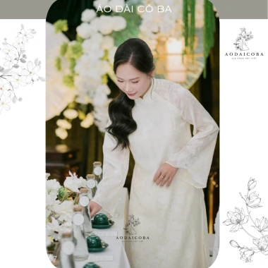 Áo Dài Cô Ba Dáng Suông Uyển Nhi, Gấm Kim Tuyến 2 Lớp 4 Tà, Cao Cấp, Mặc Dạm Ngõ - Sự Kiện Trang Trọng 369k 6 Áo Dài Cô Ba Dáng Suông Uyển Nhi, Gấm Kim Tuyến 2 Lớp 4 Tà, Cao Cấp, Mặc Dạm Ngõ - Sự Kiện Trang Trọng 369k 6