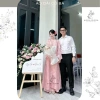 Áo Dài Cô Ba Dáng Suông Uyển Nhi, Gấm Kim Tuyến 2 Lớp 4 Tà, Cao Cấp, Mặc Dạm Ngõ - Sự Kiện Trang Trọng 369k 9