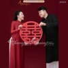 Áo dài cô dâu & chú rể cặp đôi cổ phục cưới Việt CHAANG – May sẵn, đẹp đầm cho đám hỏi, lễ tết, giảm giá 390.506₫ 3