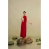 Áo Dài Cổ Yếm Vân Diễm Dáng Suông Trẻ Trung Dự Lễ Tết Sang Trọng - Giá 419.000₫ 4