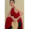 Áo Dài Cổ Yếm Vân Diễm Dáng Suông Trẻ Trung Dự Lễ Tết Sang Trọng - Giá 419.000₫ 5