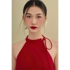 Áo Dài Cổ Yếm Vân Diễm Dáng Suông Trẻ Trung Dự Lễ Tết Sang Trọng - Giá 419.000₫ 7