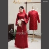 Áo dài cưới cặp đôi Châu Sa hoa Việt ADC868 - May sẵn nam nữ tiệc đám hỏi lễ tết, chỉ 514.500₫ 10