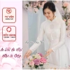 Áo dài cưới đỏ trắng cặp song hỷ May Mắn - Giá chỉ 360.000đ | Áo Dài Hà Nội 3