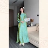 Áo Dài Dáng Suông Tường Xuân LIMISU – Cách Tân Vải Gấm Tơ, Tay Loe, Đón Tết 2.026 Giá 368.000₫ 6